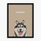 Classic (1 Pet) - Custom Pet Poster
