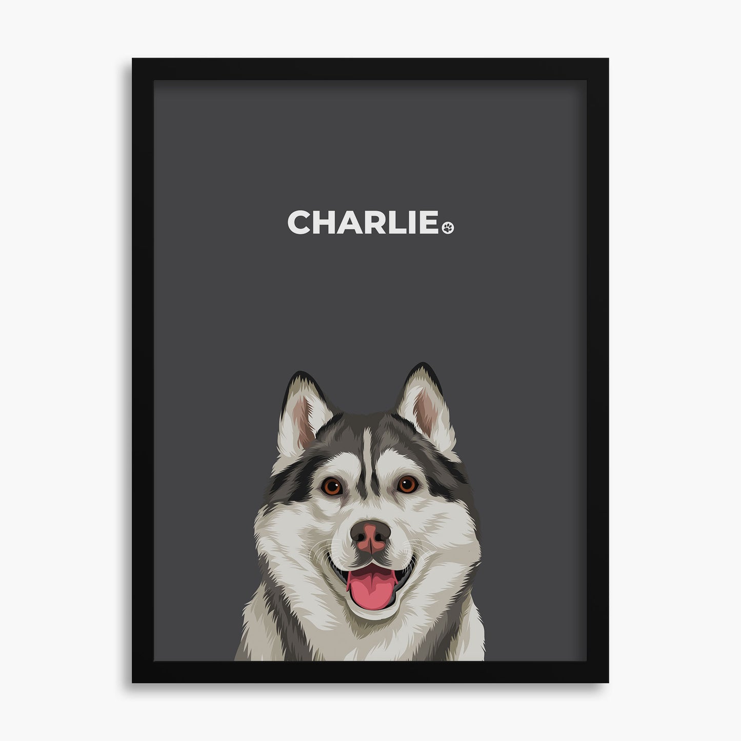 Classic (1 Pet) - Custom Pet Poster