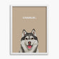 Classic (1 Pet) - Custom Pet Poster