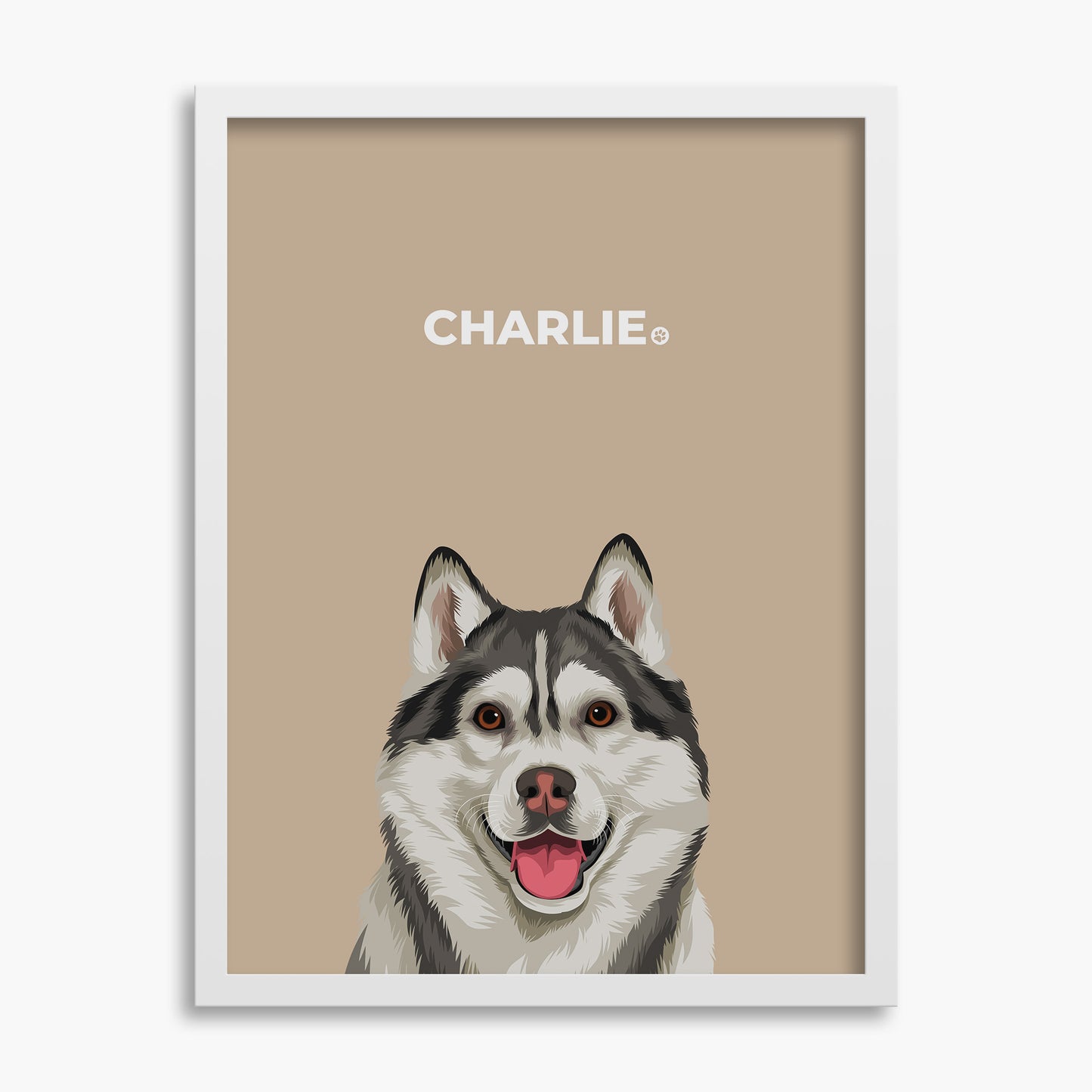 Classic (1 Pet) - Custom Pet Poster