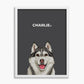 Classic (1 Pet) - Custom Pet Poster