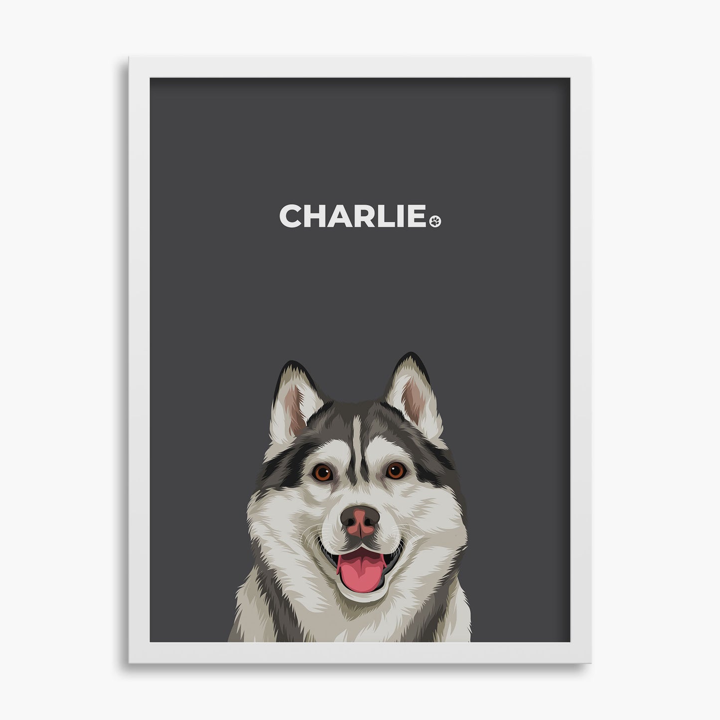 Classic (1 Pet) - Custom Pet Poster