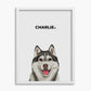 Classic (1 Pet) - Custom Pet Poster