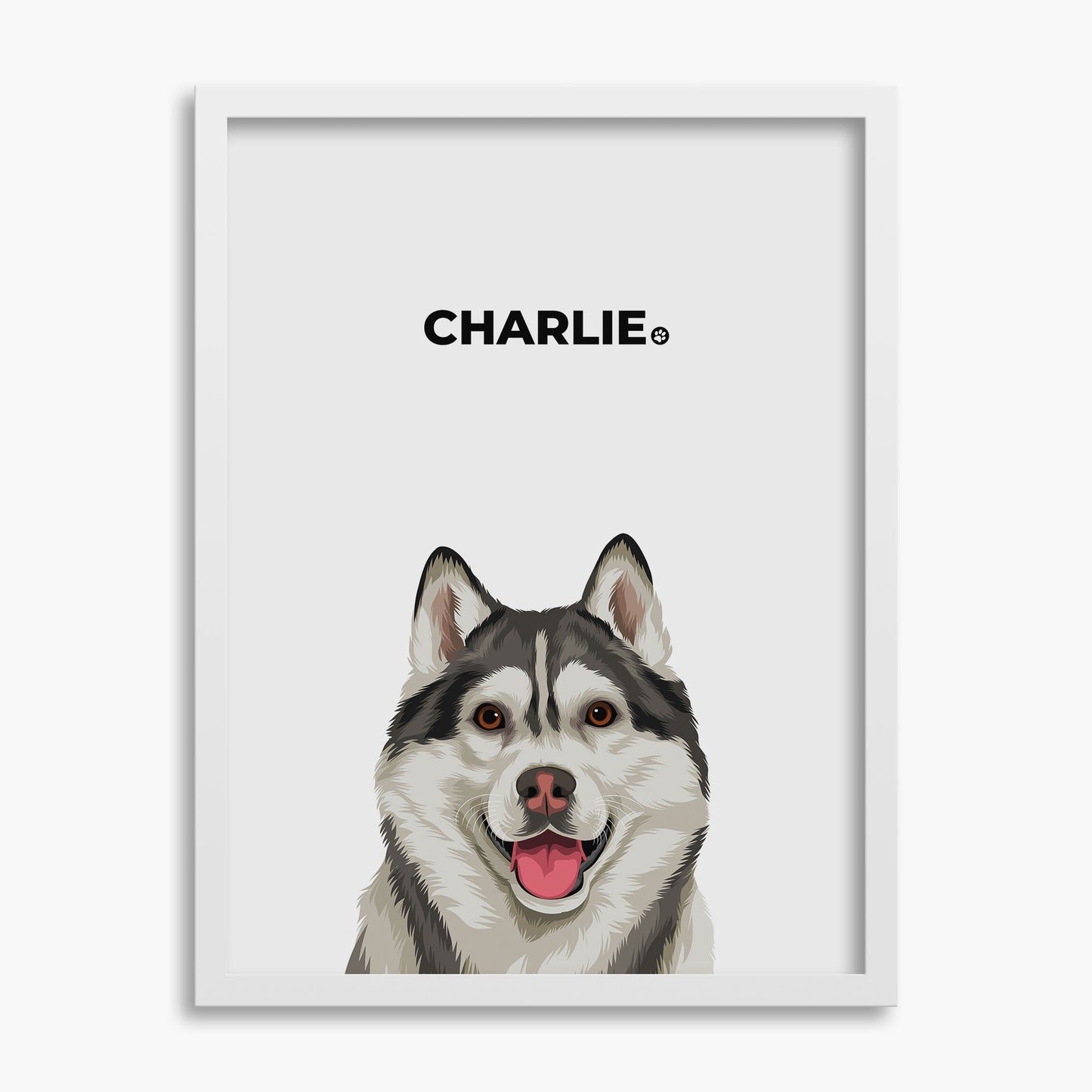 Classic (1 Pet) - Custom Pet Poster