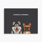 Classic (2 Pets) - Custom Pet Poster