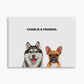 Classic (2 Pets) - Custom Pet Poster