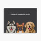 Classic (3 Pets) - Custom Pet Poster